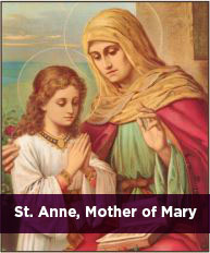 St. Anne, Mother of Mary