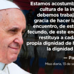 Papa Francisco Refleja